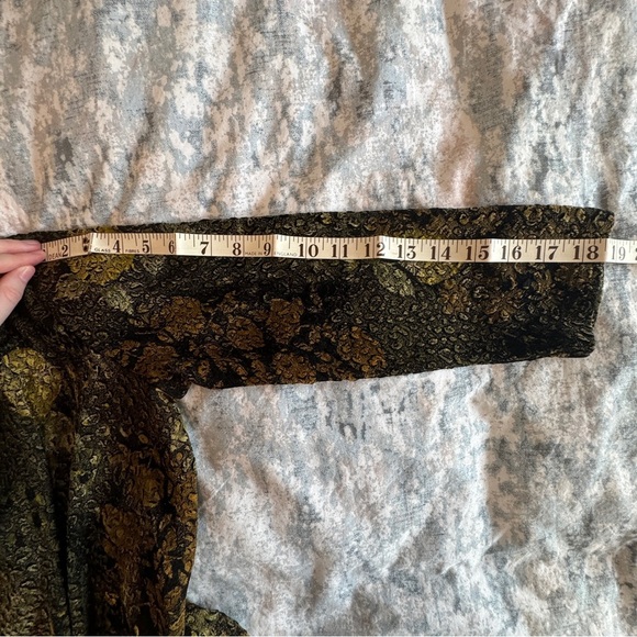 VTG Whimsigoth Goblincore Fairy Grunge Top Sz M Cottagecore Y2K 90s USA Textured - Picture 12 of 12